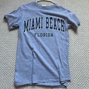 Gray Miami shirt